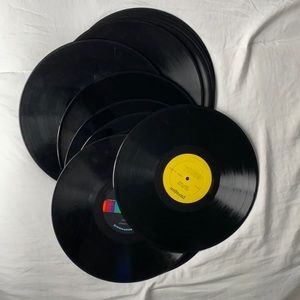 10 RANDOM VINTAGE VINYLS